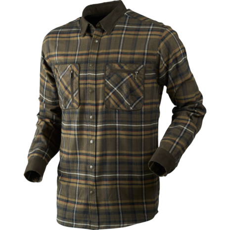 Härkila Pajala Shirt - Willow Green check