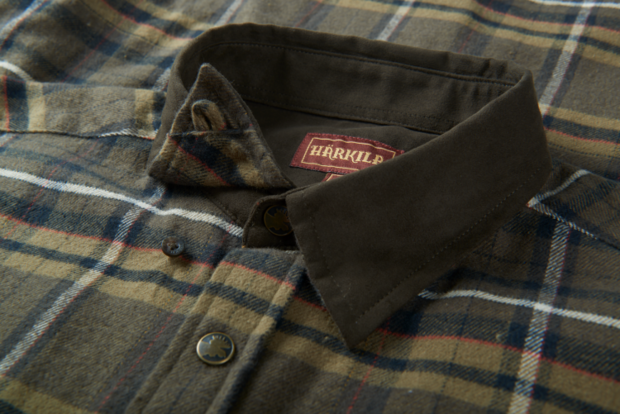 Härkila Pajala Shirt - Willow Green check