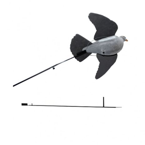 Bouncer voor vliegende duiven/kraaien 2 meter