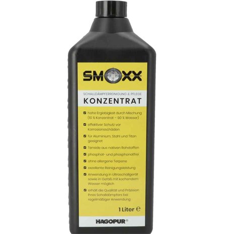 HAGOPUR SMOXX Geluiddemper Snel reiniger, 500 ml / 1 Liter