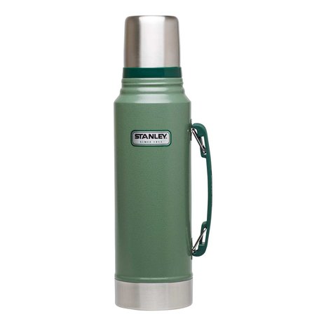 STANLEY Legendary Classic Bottle 1,4 Liter Thermosfles Roestvrij staal Hammertone Green