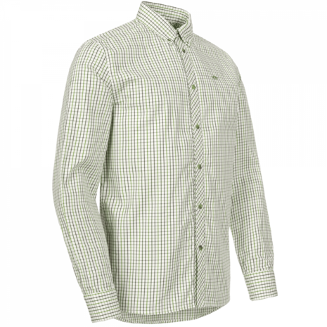 Blaser Hemd Tristan 22 Olive/Beige Geruit