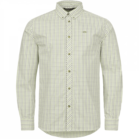 Blaser Hemd Tristan 22 Olive/Beige Geruit