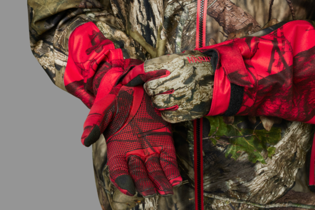 Härkila Moose Hunter 2.0 Fleece Gloves / Camo Veiligheidshandschoenen