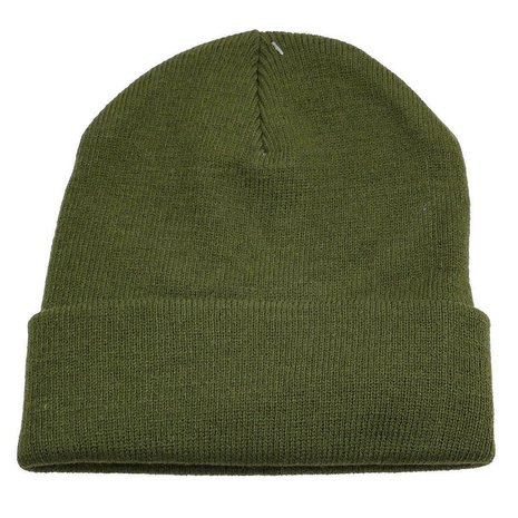 Knitted Beanie Green or Black