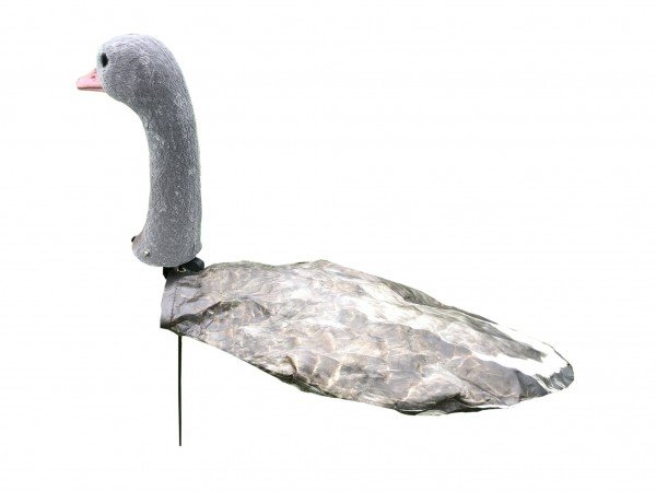 Windecoy Grauwe gans met kop 10 stuks