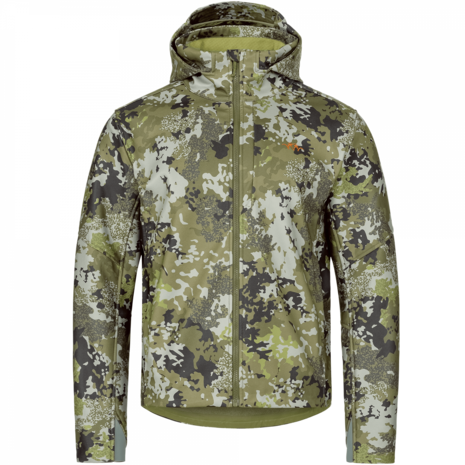 Blaser Tranquility Softshell Jas Heren in HunTec Camo met 20% korting