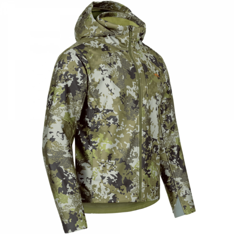 Blaser Tranquility Softshell Jas Heren in HunTec Camo met 20% korting