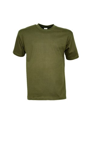 T-Shirt Plain Green PERCUSSION
