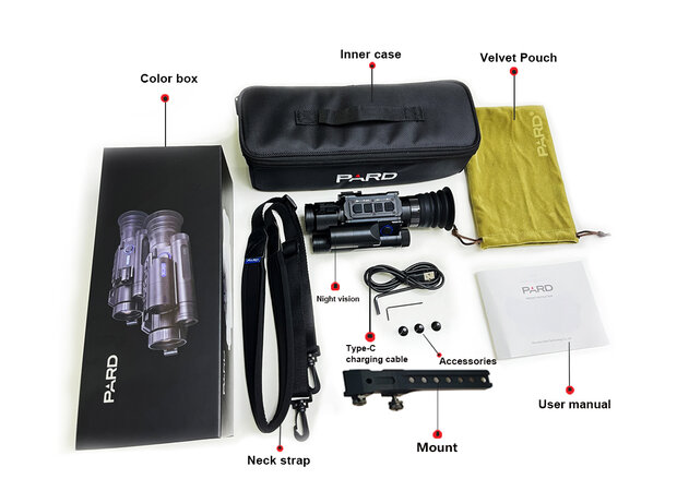 PARD NV008S Day & Night Vision rifle Scope