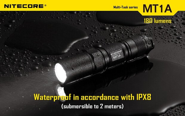 Nitecore MT1A Tactische Led Zaklamp