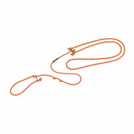 Lautlose Hundeleine Orange