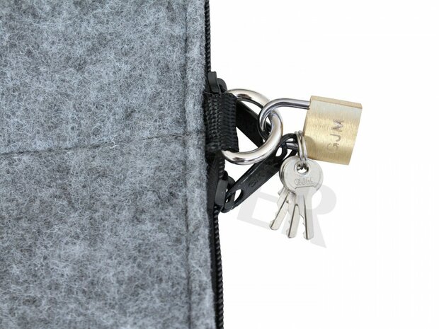 CAR DOUBLE FELT RIFLE BAG - 120X60CM - LOCKABLE GUN BAG
