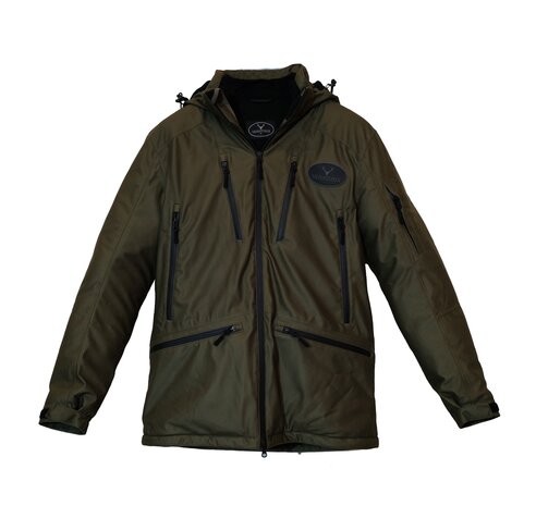 VENATORIX Beheizte Jacke Grün 'Pirsch' Unisex + Powerbank