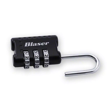 Blaser combination lock