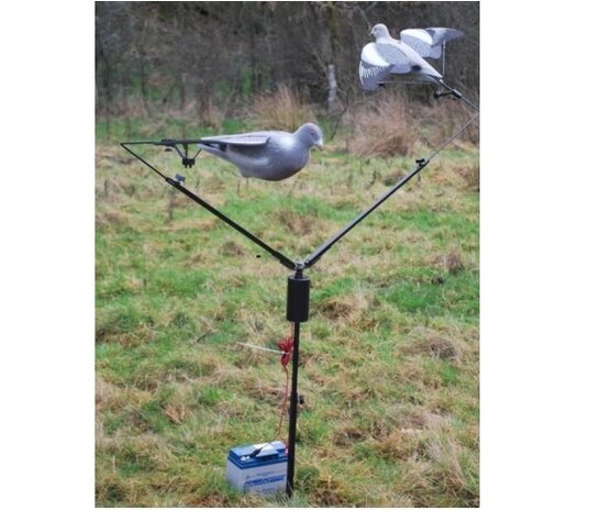 Pigeon Carousel with Storage Bag and 2 Flying Pigeons