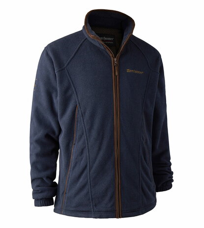 DEERHUNTER Wingshooter Fleece Jas met Membraan Graphite Blue