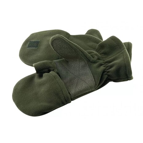 Percussion Fleece Handschoen Shooters Mitts Groen / Zwart