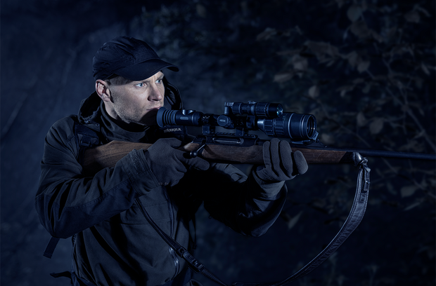 PULSAR Digital Riflescopes DIGEX C50 Night vision / Day time (incl. Digex-X940S IR Illuminator)