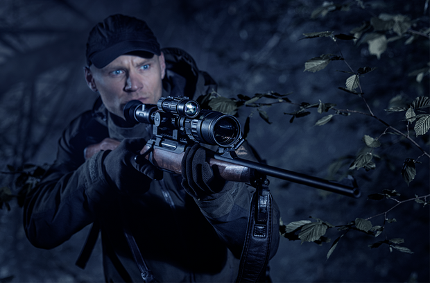 PULSAR Digital Riflescopes DIGEX C50 Dag / Nachtzicht kijker (incl. Digex-X940S IR Illuminator)