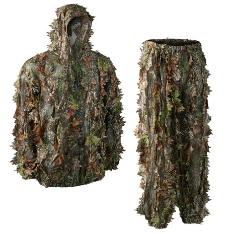 DEERHUNTER  Sneaky Ghillie Pull-over/ camoflage pak met 3D bladeren