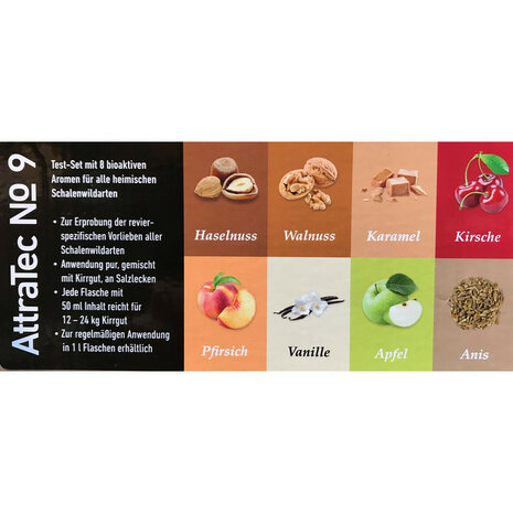 AttraTec No 9 lokstof met bio-actieve aroma's 