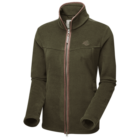 Shooterking Oxford Polartec fleece jacket green Woman