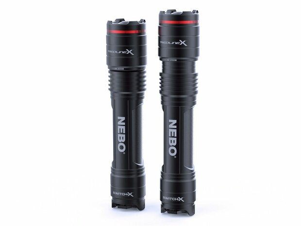 Lampe NEBO Redline X 1800 lumens rechargeable + étui Redline vaut €14,95