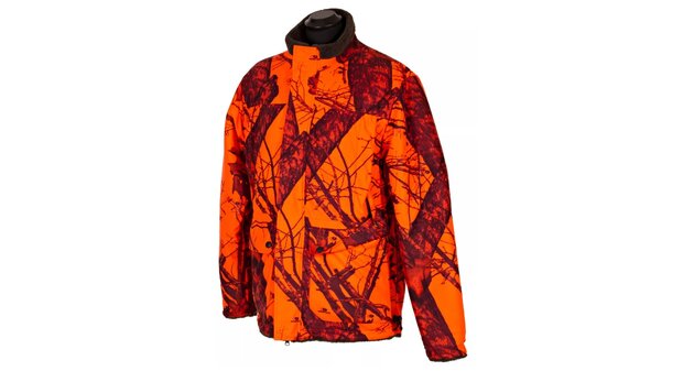 SHOOTERKING Dawn Fleece WendeJacke II braun / Mossy Oak Blaze Camo Herren