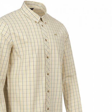 Blaser Shirt Tristan 22 Carreaux beige/jaune