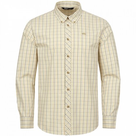 Blaser Shirt Tristan 22 Beige/Yellow Checkered