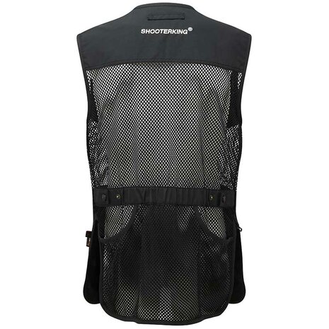 ShooterKing clay shooter summer vest Black