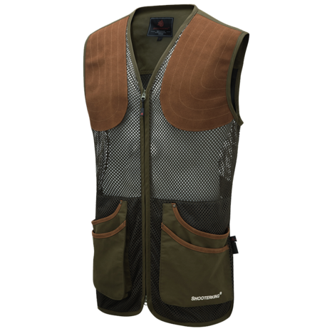 SHOOTERKING clay shooter summer vest green