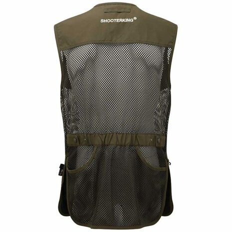 SHOOTERKING clay shooter summer vest green