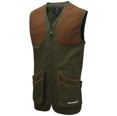 SHOOTERKING clay shooter vest green