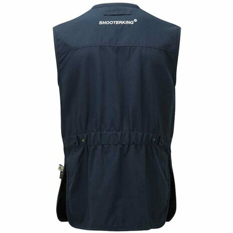 SHOOTERKING clay shooter vest blue