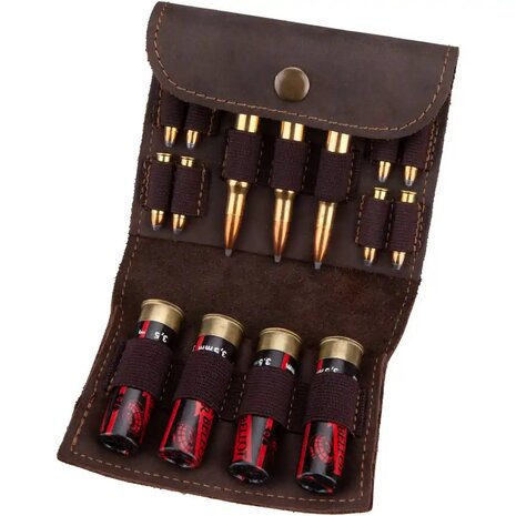 cartridge pouch for shotgun and bullet