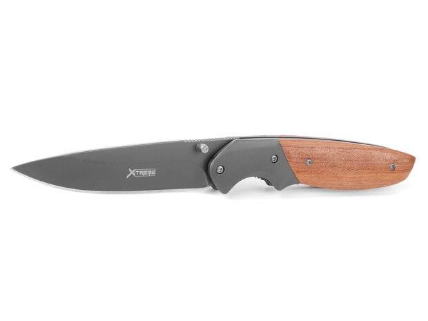 X-TREME Brown Pakkawood pocket knife