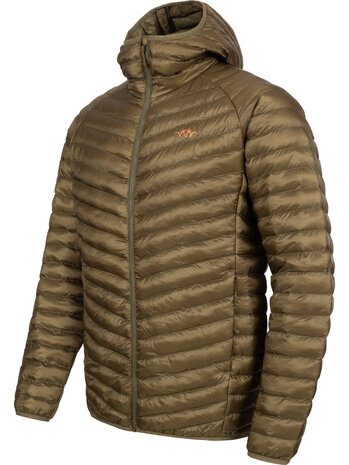 Blaser Challenger Airflake down jacket for men in dark olive