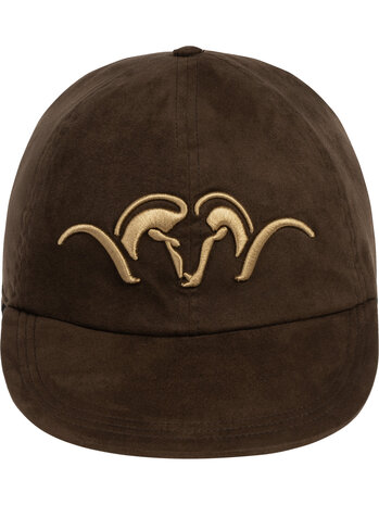 Blaser Suede winter cap Brown