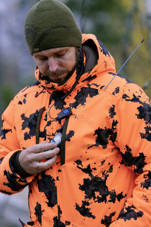 Blaser Daunen WP jacket Janus Camo Orange