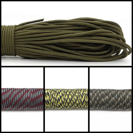 Paracord 2 mm Length 15 / 30 Meters (Rope)