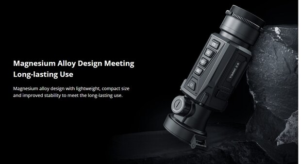 Hikmicro Thunder TQ50C 2.0 Clip-on Warmtebeeld Voorzetkijker