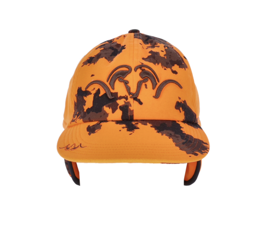 Blaser Suede blaze orange winter cap