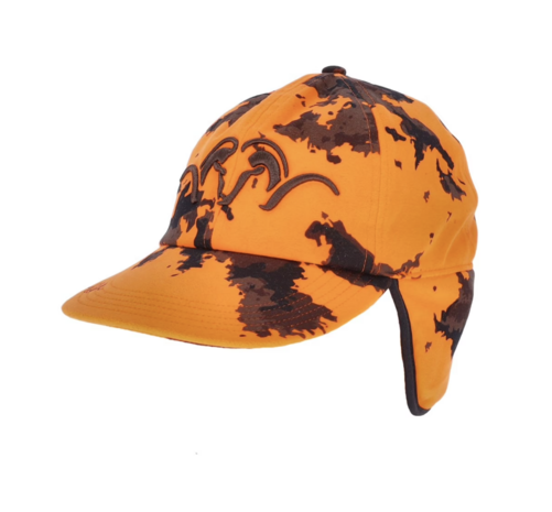 Blaser Suede blaze orange winter cap