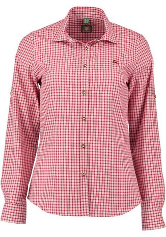 OS-Trachten Woman shirt Irene rouge