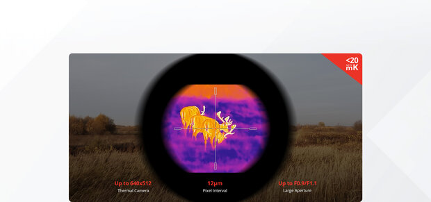 Hikmicro Thunder Zoom TQ60Z 2.0 Thermal scope