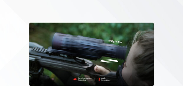 Hikmicro Thunder Zoom TQ60Z 2.0 Thermal scope