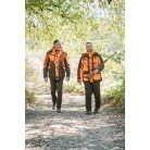 Treeland warm orange camo jacket