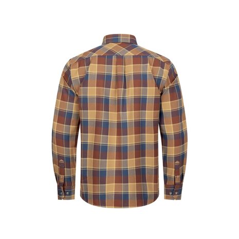 Blaser Shirt Charles Flannel Brown/blue